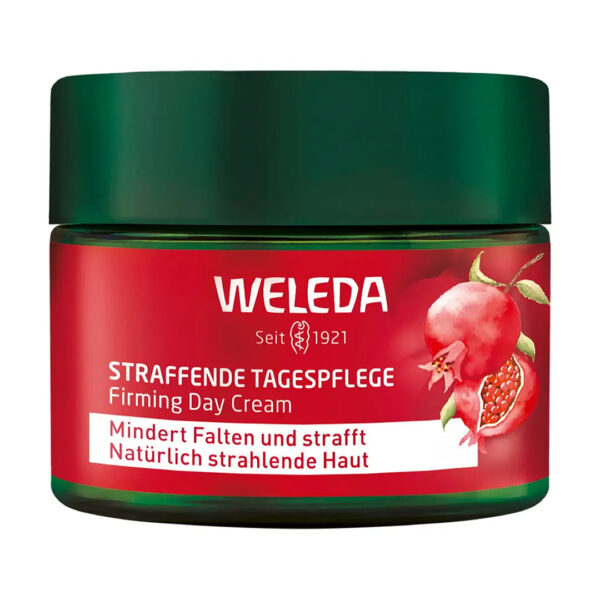 Weleda Pomegranate & Maca Peptide Firming Day Cream 40 ml كريم ويليدا النهاري لشد البشرة بخلاصة الرمان وببتيدات الماكا، 40 مل