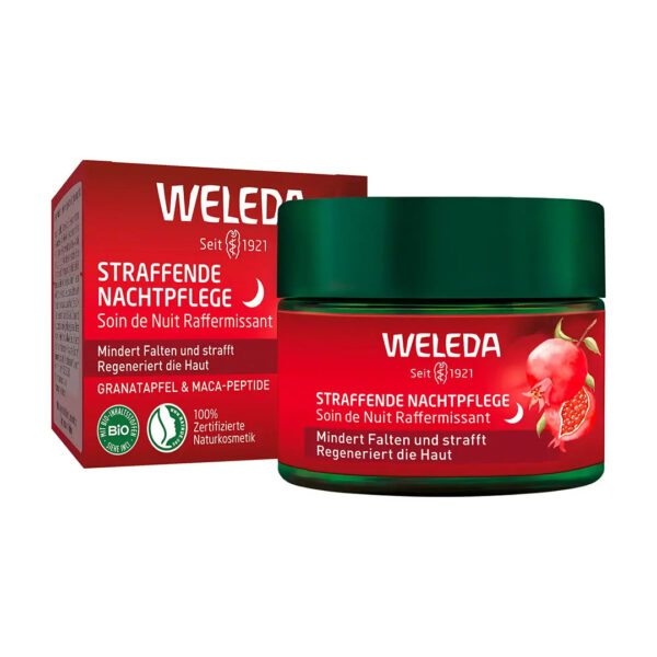 Weleda Pomegranate & Maca Peptides Firming Night Cream 40 ml كريم ليلي مشدّ من ويليدا بالرمان وببتيدات الماكا 40 مل
