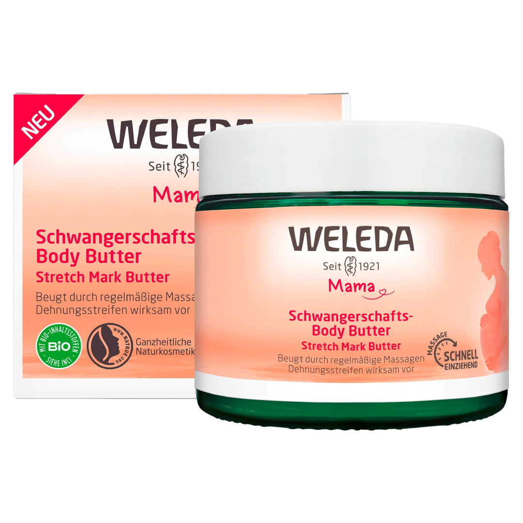 Weleda Stretch Mark Body Butter 150 ml Alverde NATURKOSMETIK Mama Body Butter 200ml