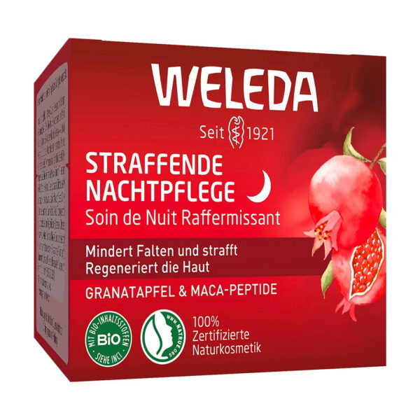 Weleda Pomegranate & Maca Peptides Firming Night Cream 40 ml كريم ليلي مشدّ من ويليدا بالرمان وببتيدات الماكا 40 مل