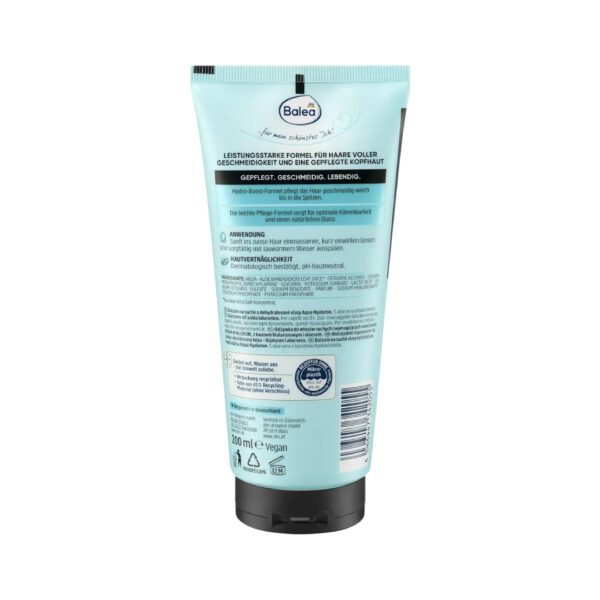 Balea Professional Aqua Hyaluron Conditioner 200ml بلسم باليا أكوا هيالورون بروفيشنال 200 مل