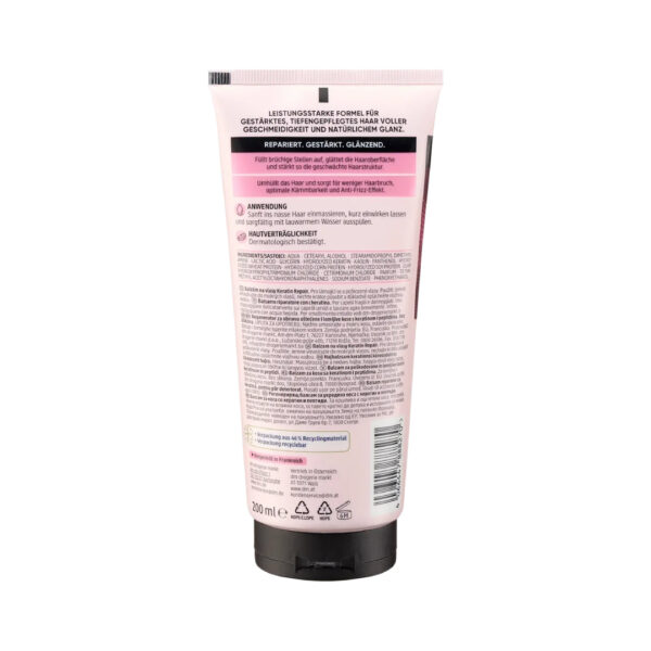Balea Professional Keratin Repair Conditioner 200 ml بلسم باليا الاحترافي لإصلاح الكيراتين 200 مل