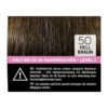 Isana Professional Hair Dye Intensive Cream Tint in shade 50 Light Brown صبغة شعر احترافية أيزانا كريم مكثف درجة 50 بني فاتح