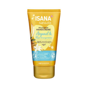 Isana Nourishing hand cream with argan oil and biting orange blossom