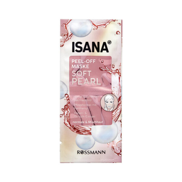 ISANA Peel-Off Maske Pink Pearl 16ml قناع إيسانا القابل للتقشير، لون وردي لؤلؤي، 16 مل