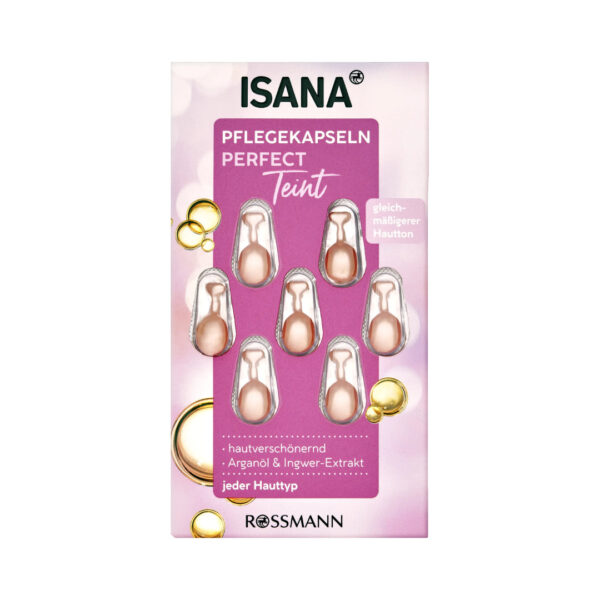 Isana Perfect Teint Complexion Care Capsules *7 كبسولات أيزانا للعناية بصفاء البشرة *7