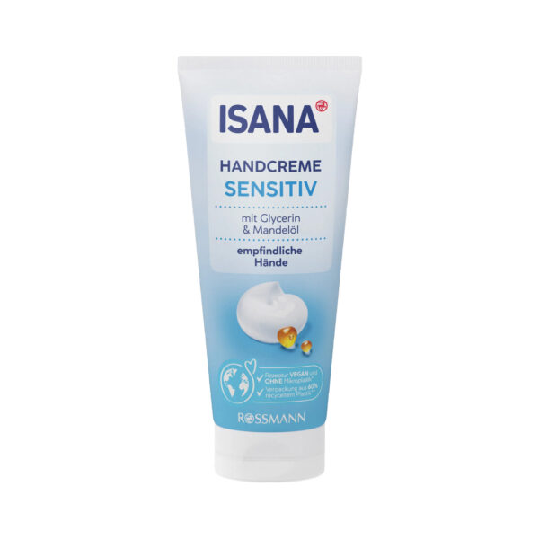 Isana Handcreme Sensitiv 100ml كريم اليدين أيزانا للبشرة الحساسة 100 مل