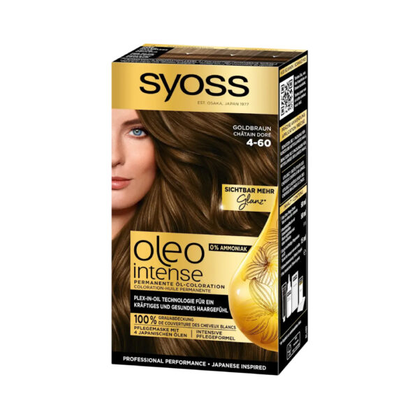صبغة شعر سيوس أوليو إنتنس 4-60 بني ذهبي