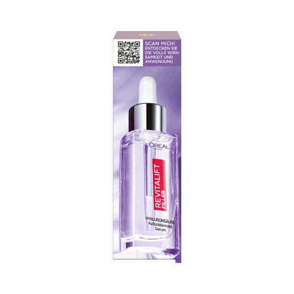 L'ORÉAL PARIS REVITALIFT Filler Renew Hyaluronic Acid Anti-Wrinkle Serum 30 ml سيروم لوريال باريس ريفيتاليفت فيلر رينيو بحمض الهيالورونيك المضاد للتجاعيد 30 مل