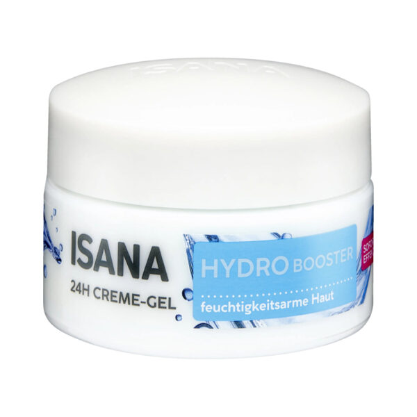 Isana Hydro Booster 24h Moisturizing Gel Cream 50ml كريم جل مرطب إيسانا هيدرو بوستر يدوم 24 ساعة، 50 مل