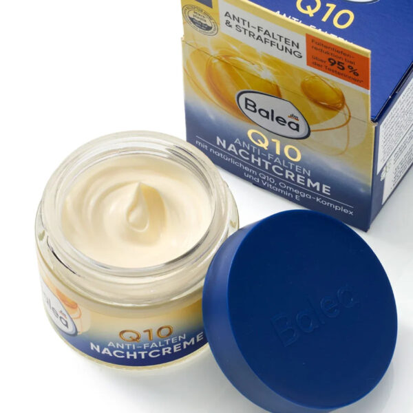 Balea Q10 Anti-wrinkle night cream 50 ml كريم باليا كيو 10 الليلي المضاد للتجاعيد 50 مل