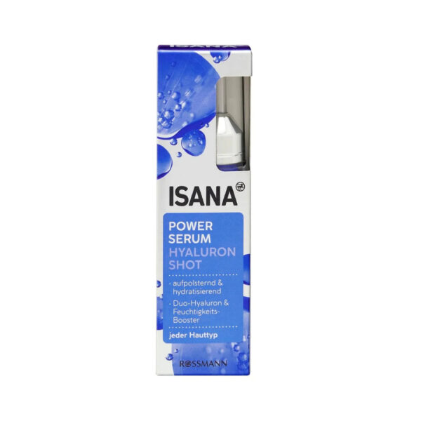 Isana Power Serum Hyaluron Shot 10 ml إيسانا باور سيروم هيالورون شوت 10 مل