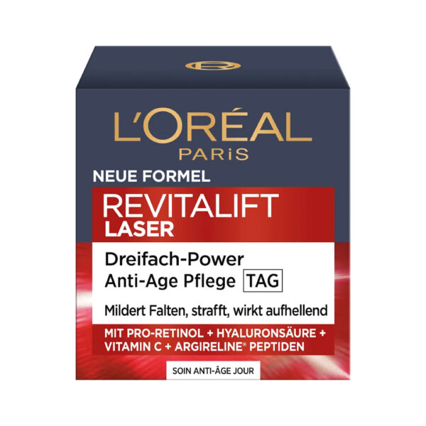 L'ORÉAL PARIS REVITALIFT Laser X3 Day Cream, 50 ml كريم النهار لوريال باريس ريفيتاليفت ليزر إكس 3، 50 مل
