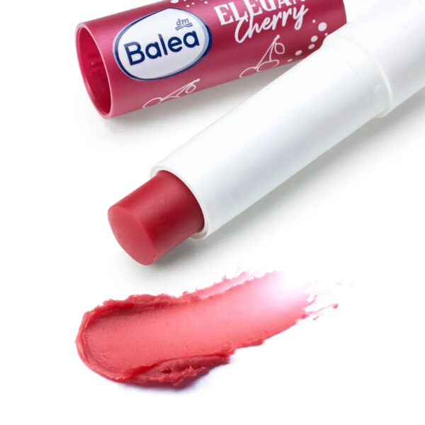 Balea Elegant Cherry Lip Care Stick 4.8g قلم العناية بالشفاه باليا إيليجانت بنكهة الكرز 4.8 غرام