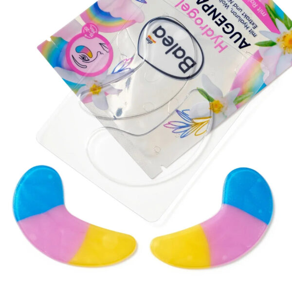 Balea Hydrogel Rainbow Eye Pads ضمادات العين باليا هيدروجيل بألوان قوس قزح