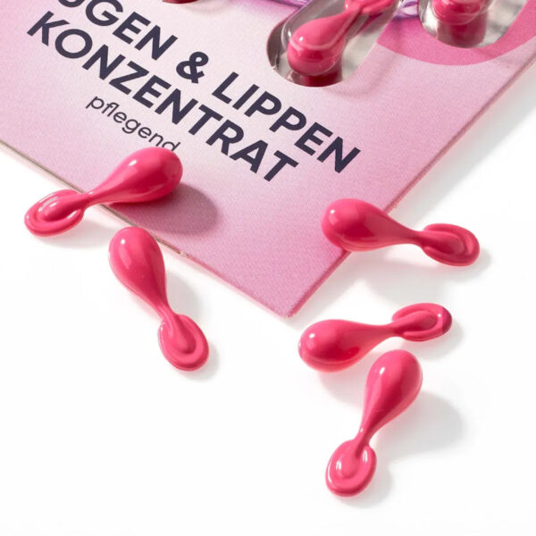 Balea Eye & Lip serum Concentrate capsules *7 كبسولات باليا مركز للعناية بالعين والشفاه *7