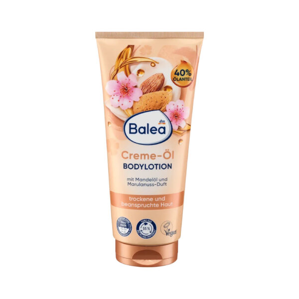 Balea Cream-Oil Body Lotion with Almond Oil 200ml لوشن للجسم باليا كريم-زيت بزيت اللوز 200 مل