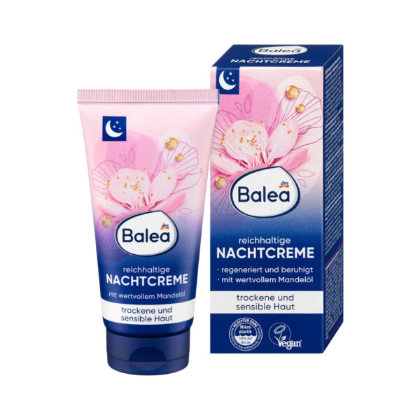Balea Rich Night Cream 50ml كريم باليا الليلي الغني 50 مل