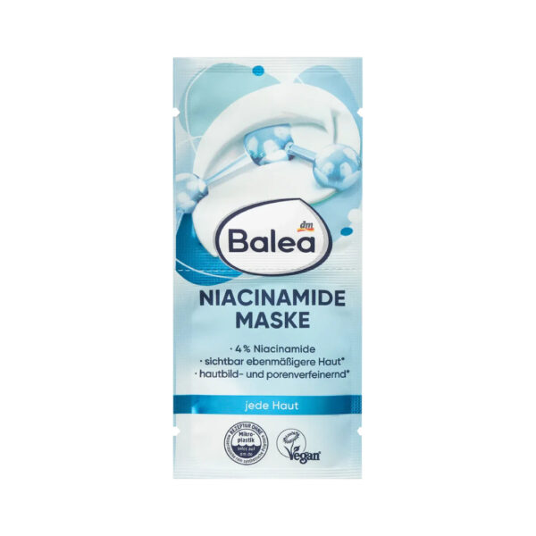 Balea Niacinamide Face Mask 2*8ml قناع الوجه باليا نياسيناميد 2 × 8 مل